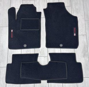 Ворсові килимки в салон для KIA Picanto АКП НВ (2004-2010) / КІА Піканто 2078076774 фото