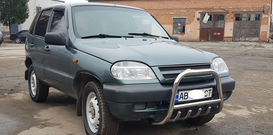 Кенгурятник для Chevrolet Niva 2002-2009 2010+ захист заднього бампера дуги пороги AUG0327 фото