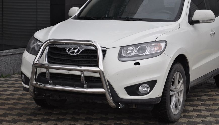 Кенгурятник для Hyundai Santa Fee 2006-2012 захист бампера дуги пороги AUG0777 фото