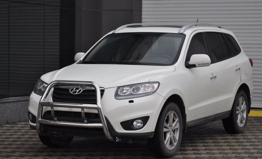 Кенгурятник для Hyundai Santa Fee 2006-2012 захист бампера дуги пороги AUG0777 фото