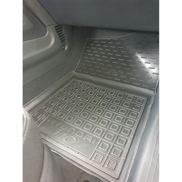 Килимки в салон автогум для Hyundai i10 2021+/Хюндай І10 11855 фото