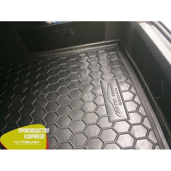 Коврик в багажник резиновый для Volkswagen Passat B6/B7 05-/11- (Sedan) 111927 фото