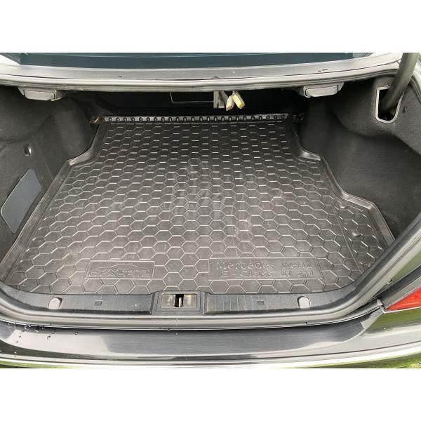 Коврик в багажник резиновый для Mercedes E (W211)/Мерседес E (W211) 2002- Sedan 111292 фото