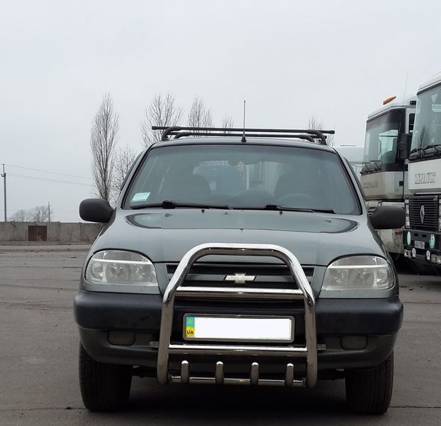 Кенгурятник для Chevrolet Niva 2002-2009 2010+ защита заднего бампера дуги пороги AUG0328 фото