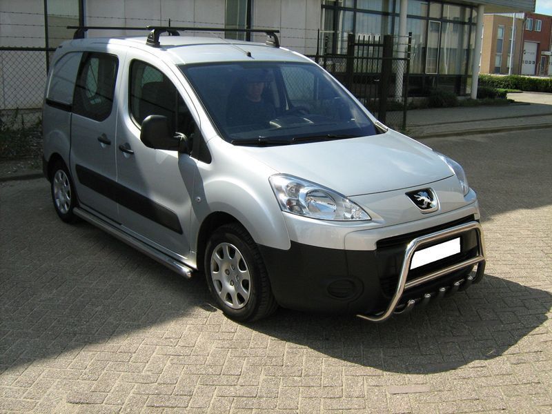 Передній захист на кенгурятник бампер Citroen Berlingo 1998-2008+ AUG0279 фото