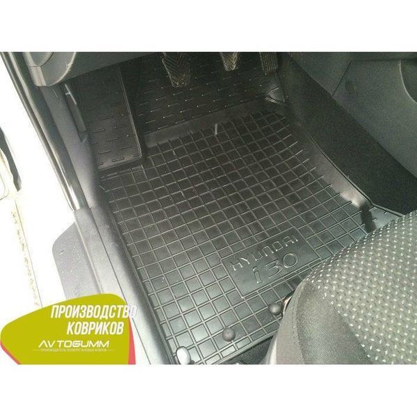 Килимки в салон автогум для Hyundai i30 2007-2012 / Хюндай І30 11170 фото