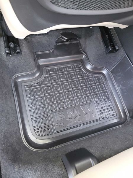 Коврики в салон автогум для BMW X1 F48 2015-2022 / БМВ Х1 Ф48 автогум 12043 фото