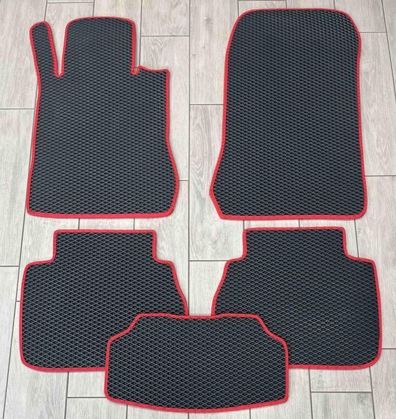 Ева коврики в салон для Mercedes E-Класс W210 1995-2002 / Мерседес w210 коврики 2637389726 фото