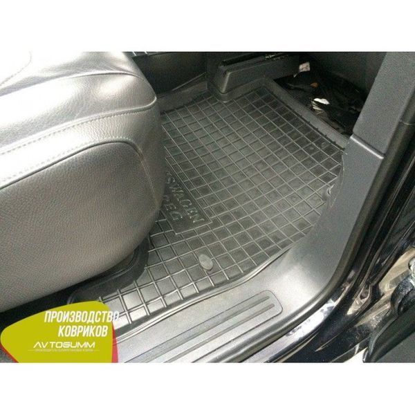 Коврики в салон автогум для Volkswagen Touareg / Фольксваген Туарег 2002-2010 11339 фото