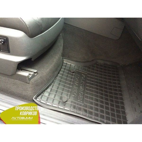 Коврики в салон автогум для Volkswagen Touareg / Фольксваген Туарег 2002-2010 11339 фото