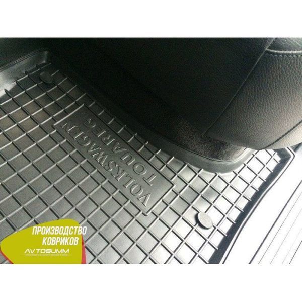 Коврики в салон автогум для Volkswagen Touareg / Фольксваген Туарег 2002-2010 11339 фото