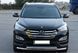 Захист переднього бампера ВУС подвійний Hyundai Santa Fe 2013-2018 кенгурятник захист бампера дуги пороги AUG0786 фото 1