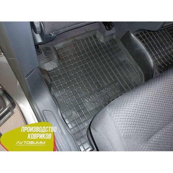 Коврики в салон автогум для Volkswagen Touareg / Фольксваген Туарег 2010+ 11340 фото