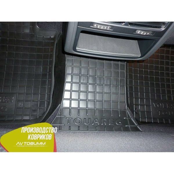 Коврики в салон автогум для Volkswagen Touareg / Фольксваген Туарег 2010+ 11340 фото