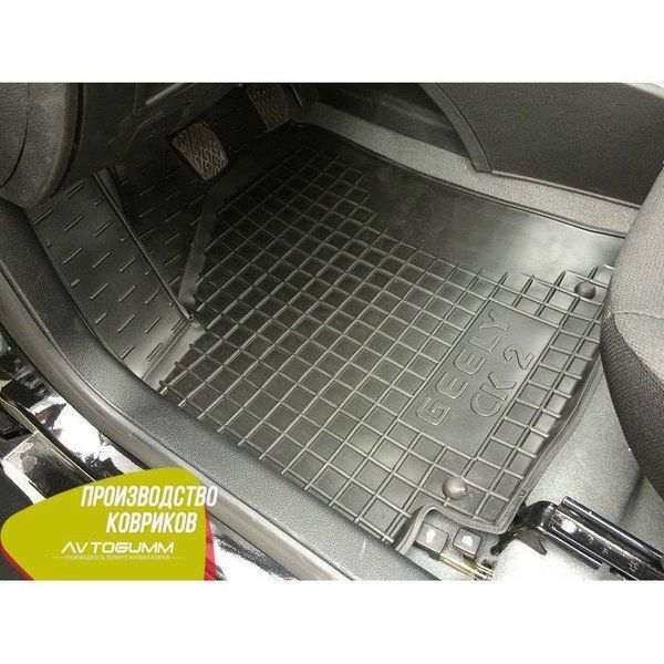 Килимки в салон автогум для Geely CK/CK-2 2006/ Джілі CK/CK-2 11187 фото