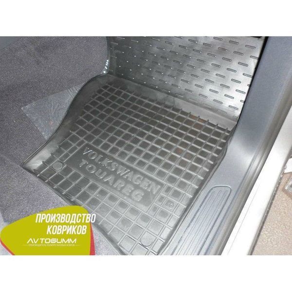 Коврики в салон автогум для Volkswagen Touareg / Фольксваген Туарег 2010+ 11340 фото
