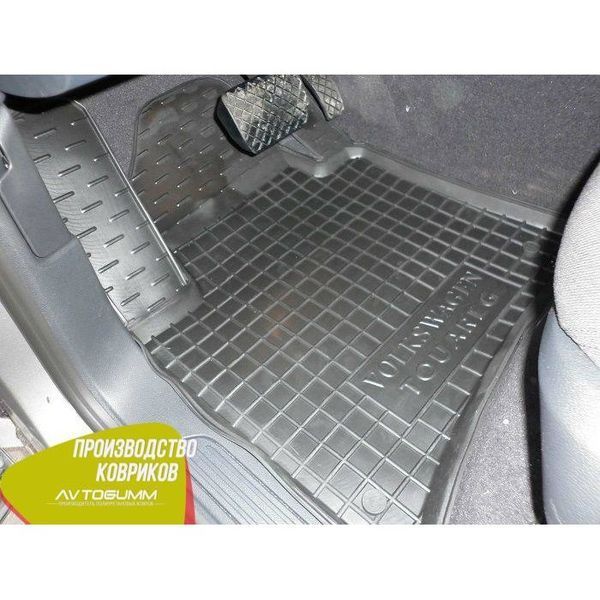 Коврики в салон автогум для Volkswagen Touareg / Фольксваген Туарег 2010+ 11340 фото