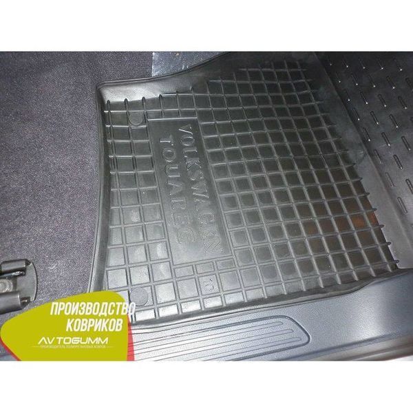 Коврики в салон автогум для Volkswagen Touareg / Фольксваген Туарег 2010+ 11340 фото