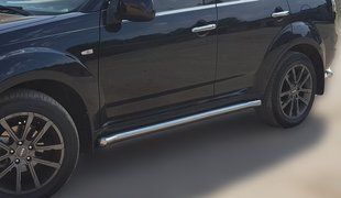 Підніжки бічні труби захист із нержавіючої сталі d51 Mitsubishi Outlander 2003-2016+ 0517 AUG0438 фото