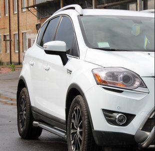 Подножки трубы Ford Kuga 2008-2017+ Боковая защита дуги пороги AUG0138 фото