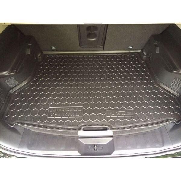Килимок в багажник гумовий для Nissan X-Trail (T32) 2014+ 111456 фото