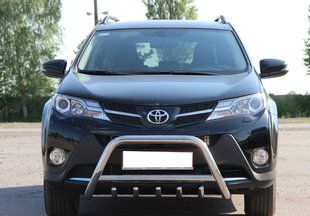 Кенгурятник для Toyota RAV4 2013-2016 захист бампера дуги пороги AUG0739 фото