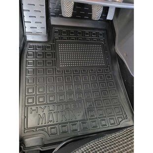 Килимки в салон автогум для Hyundai Matrix 2001-2010 11998 фото