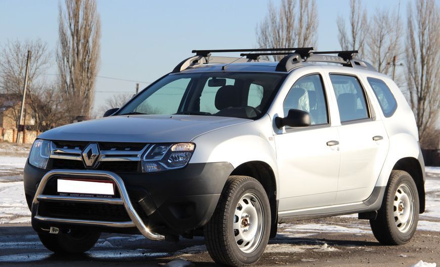 Кенгурятник для Renault Duster 2010-2018 2018+ защита бампера дуги пороги AUG0589 фото