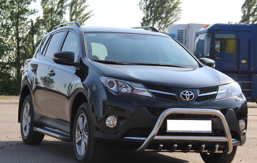 Кенгурятник для Toyota RAV4 2013-2016 защита бампера дуги пороги AUG0739 фото