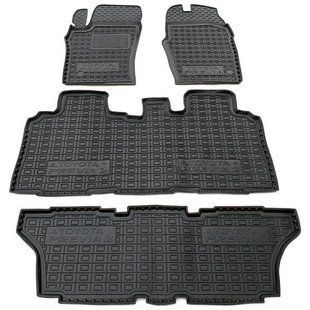 Килимки в салон автогум для Toyota Previa 2000-2006 6-7 мест/ Тойота Превіа 11788 фото