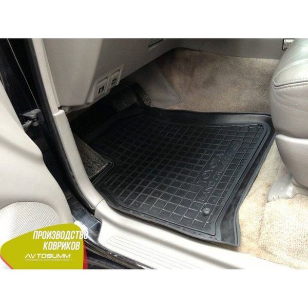 Килимки в салон автогум для Toyota Land Cruiser 100/ Тойота Ланд Крузер 100 1998+ 11308 фото