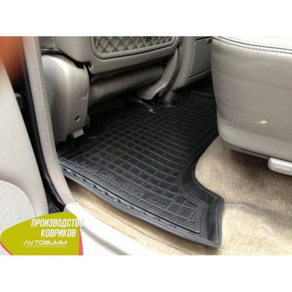 Килимки в салон автогум для Toyota Land Cruiser 100/ Тойота Ланд Крузер 100 1998+ 11308 фото