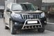 Кенгурятник для Toyota Land Cruiser Prado 150 2009+ защита бампера дуги пороги AUG0690 фото 2