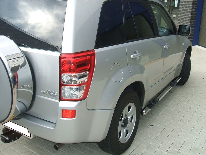 Боковая защита пороги трубы Suzuki Grand Vitara 1997-2005 кенгурятник защита бампера дуги пороги AUG0640 фото