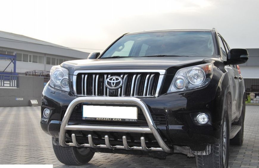 Кенгурятник для Toyota Land Cruiser Prado 150 2009+ защита бампера дуги пороги AUG0690 фото